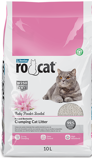 RoCat Baby Powder Clumping Cat Litter