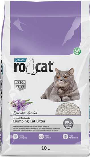 RoCat Lavender-Scented Clumping Cat Litter