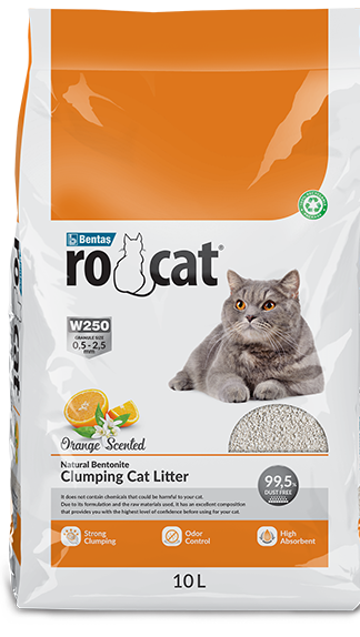 RoCat Orange-Scented Clumping Cat Litter